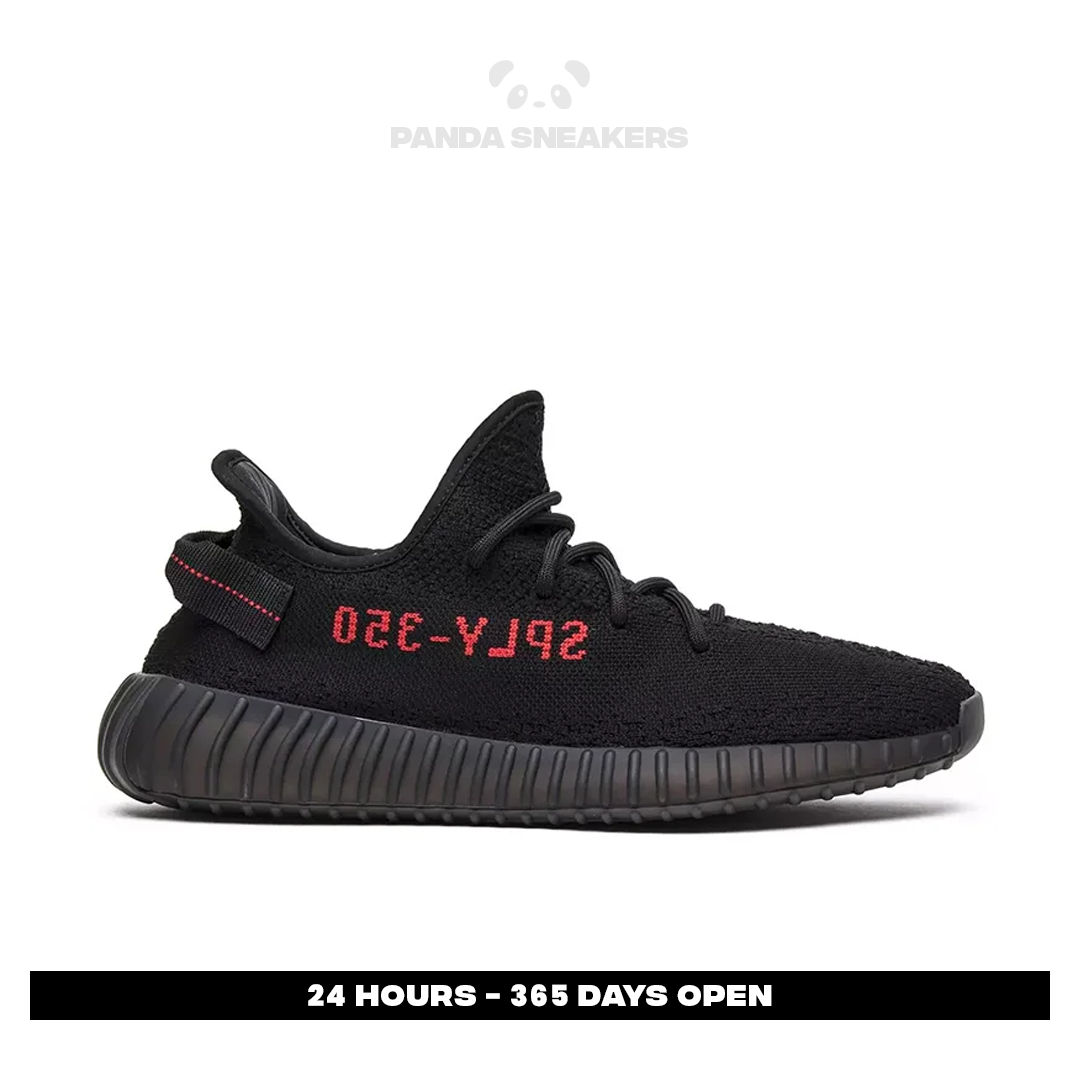 adidas yeezy 350 boost v2 bred black red adidas yeezy 350 boost v2 bred black red