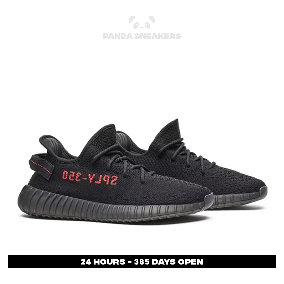 adidas yeezy 350 boost v2 bred black red adidas yeezy 350 boost v2 bred black red