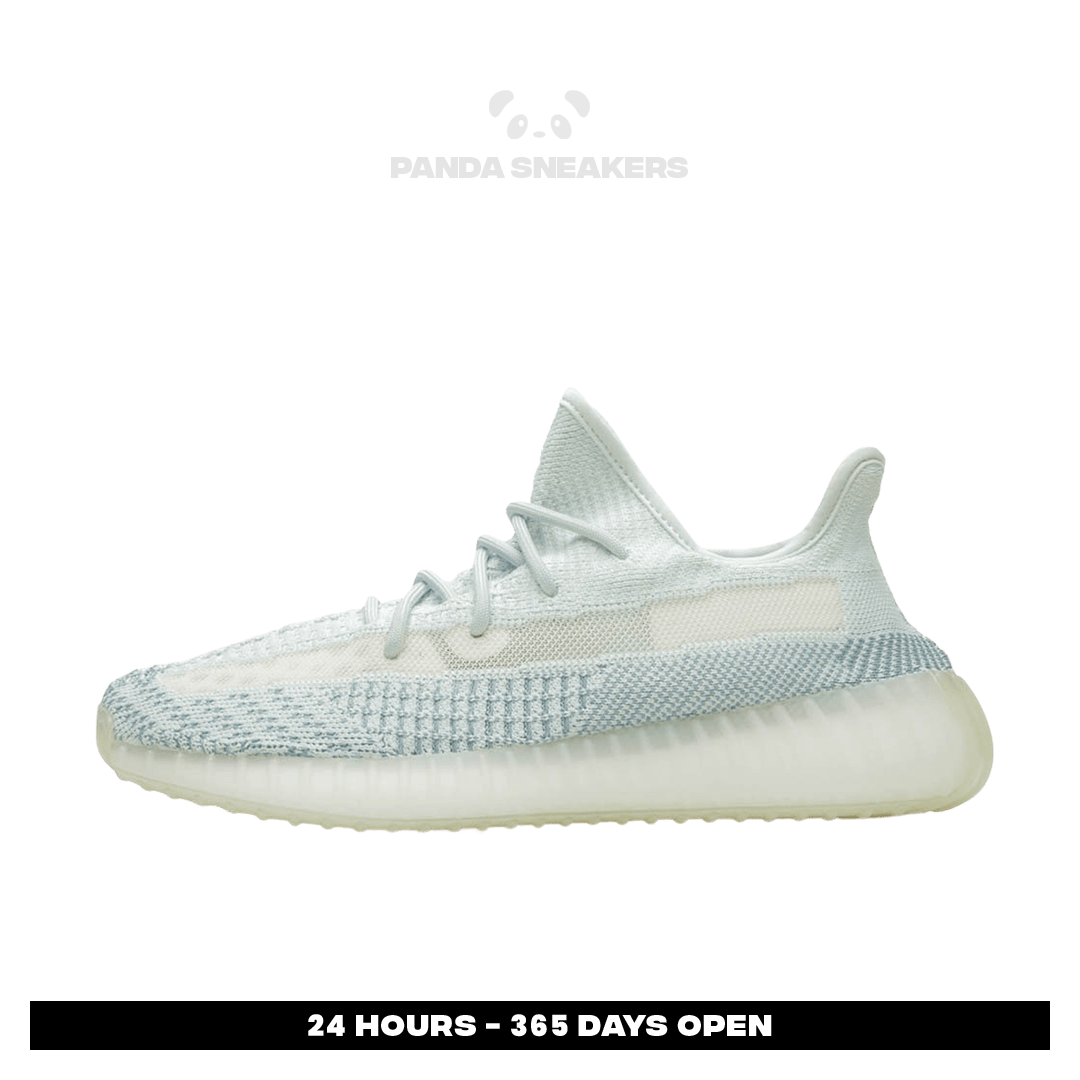 sepatu adidas yeezy 350 boost v2 cloud white blue sneakers authentic sepatu adidas yeezy 350 boost v2 cloud white blue sneakers authentic