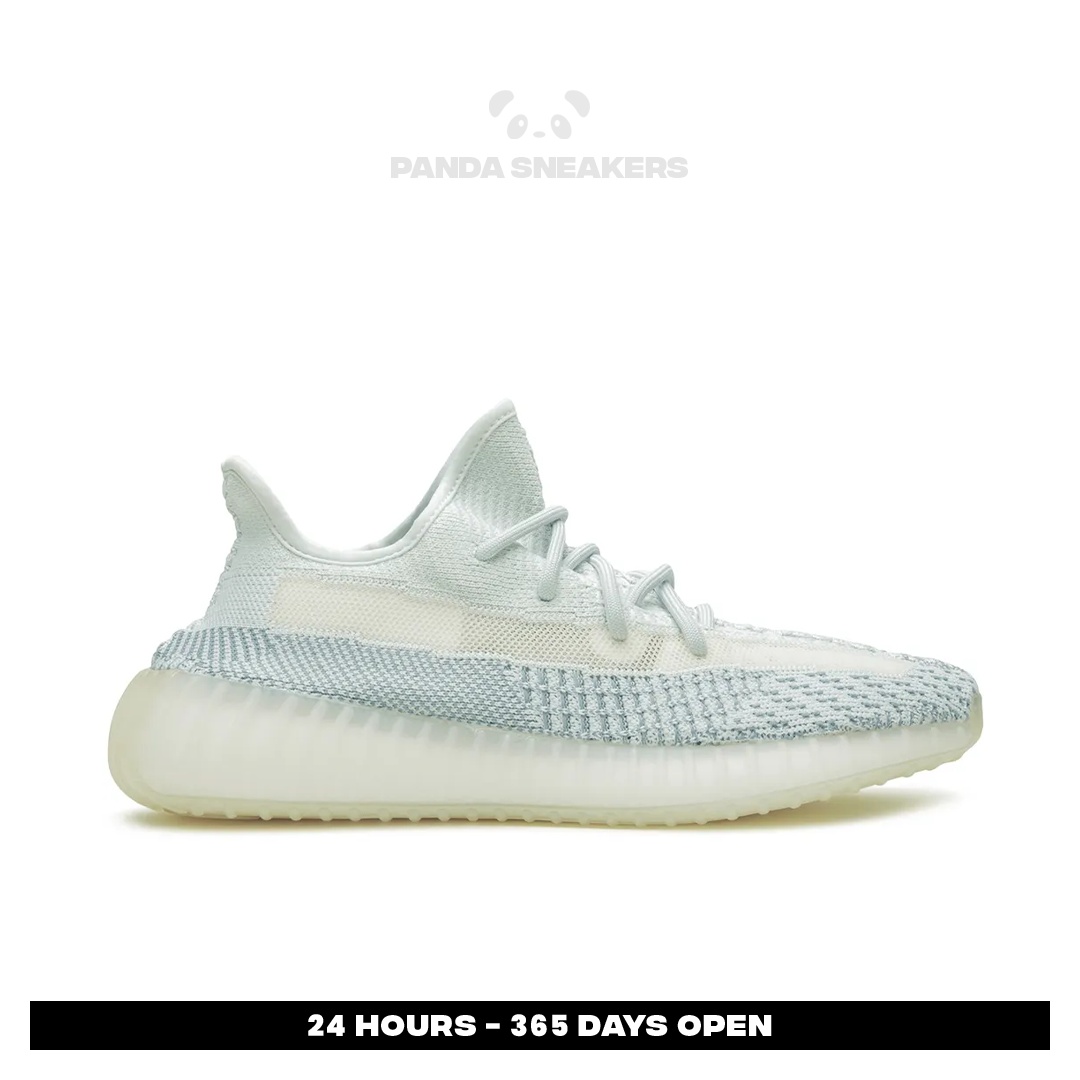 sepatu adidas yeezy 350 boost v2 cloud white blue sneakers authentic sepatu adidas yeezy 350 boost v2 cloud white blue sneakers authentic