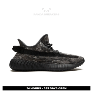 sepatu adidas yeezy 350 boost v2 mx dark salt black sneakers authentic