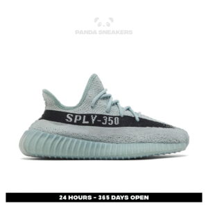 sepatu adidas yeezy 350 boost v2 salt green black sneakers authentic