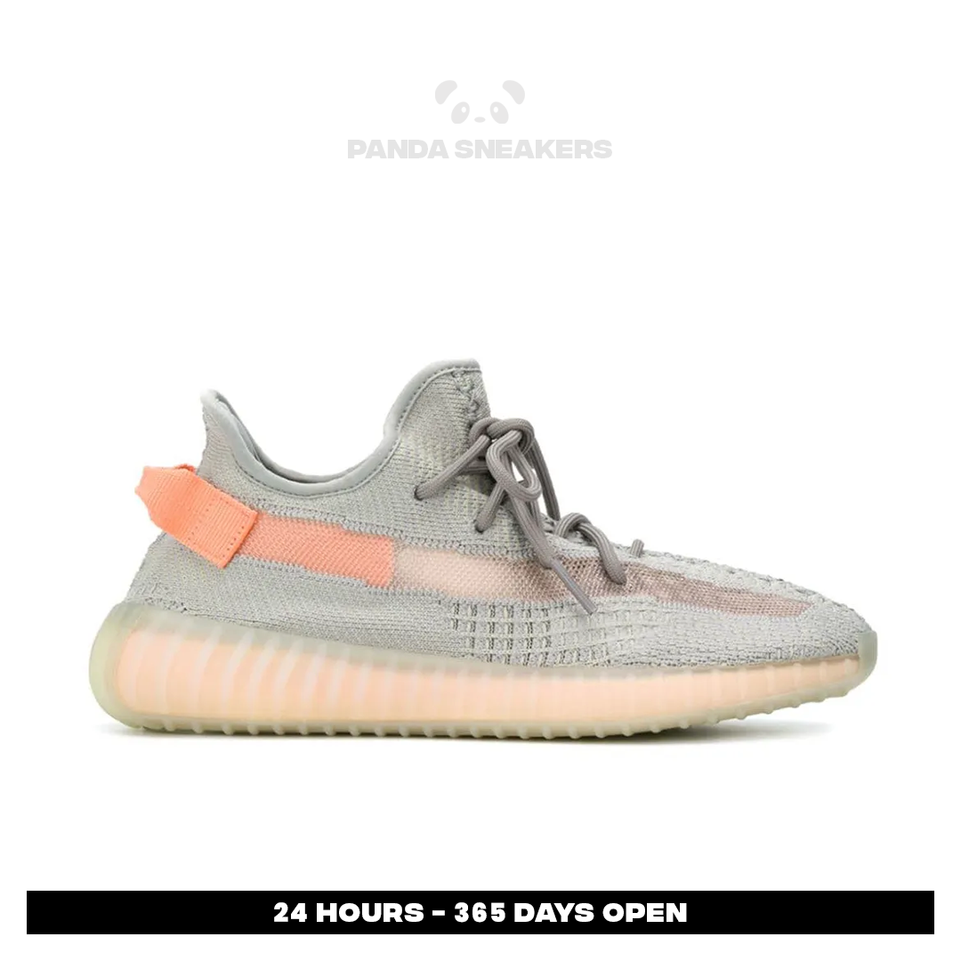 sepatu adidas yeezy 350 boost v2 true form grey orange sneakers authentic sepatu adidas yeezy 350 boost v2 true form grey orange sneakers authentic