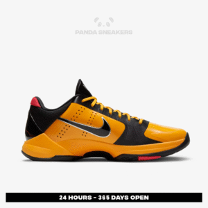 nike zoom kobe 5 protro bruce lee black metallic noir orange black red authentic