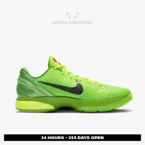 nike zoom kobe 6 protro grinch 20 green apple black volt crimson green authentic