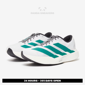 sepatu adidas adizero evo sl white pure teal sneakers authentic