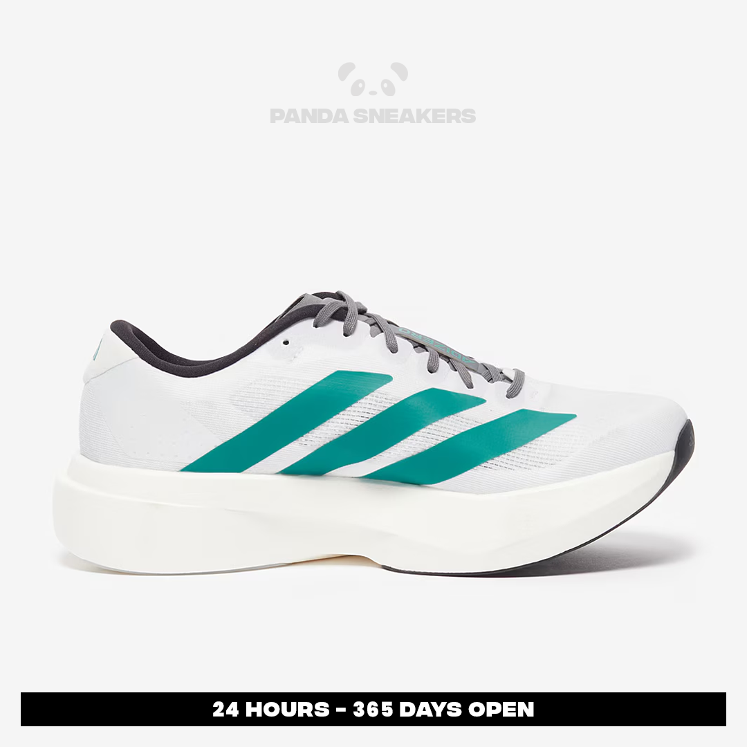 sepatu adidas adizero evo sl white pure teal sneakers authentic sepatu adidas adizero evo sl white pure teal sneakers authentic