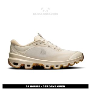 sepatu on cloudventure 2 eggshel beige cream sneakers casual olahraga wanita pria outdoor indoor