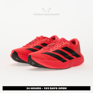 sepatu adidas adizero evo sl lucid red black sneakers authentic