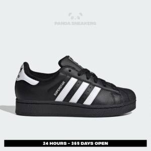 sepatu adidas superstar ii core black cloud white unisex sneakers authentic