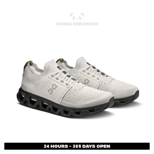 sepatu on cloudswift 4 wolf black sneakers authentic