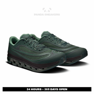 sepatu on cloudflow 5 ad obsidian evergreen sneakers authentic