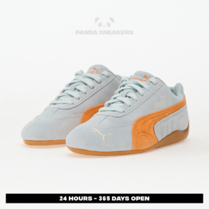sepatu puma speedcat og sea glass orange glo sneakers authentic