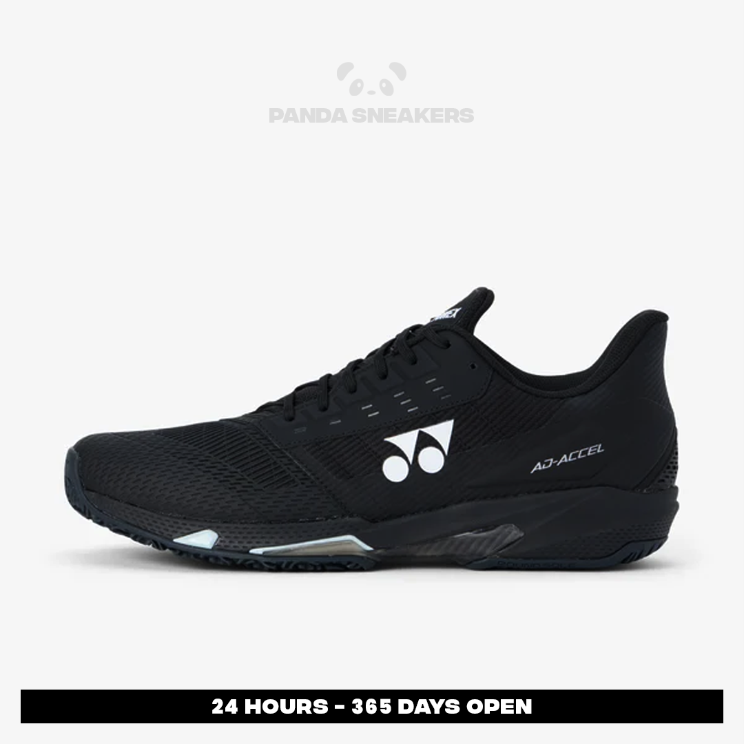 sepatu yonex power cushion ad accel clay black sneakers authentic sepatu yonex power cushion ad accel clay black sneakers authentic