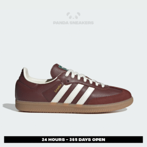 sepatu adidas samba og fox brown off white gum casual sneakers unisex sepatu kasual pria wanita