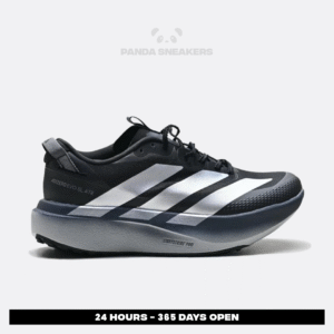 sepatu adidas adizero evo sl atr black grey white gradient running sneakers unisex sepatu lari olahraga gym pria wanita