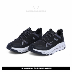 sepatu on running cloudhorizon waterproof black white sneakers unisex sepatu lari olahraga gym pria wanita