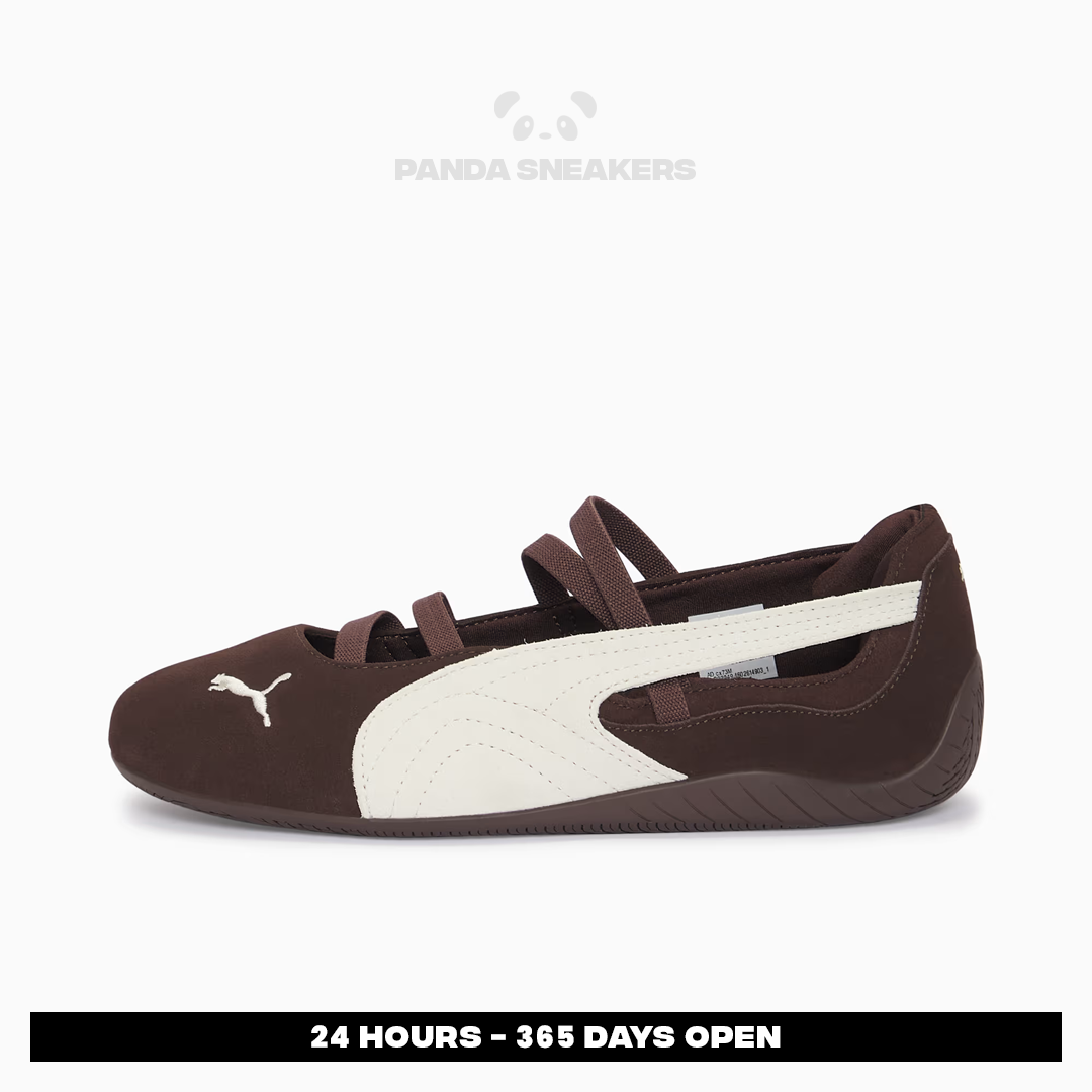 sepatu puma speedcat ballet suede cafe dark chocolate warm white casual women sneakers sepatu kasual wanita sepatu puma speedcat ballet suede cafe dark chocolate warm white casual women sneakers sepatu kasual wanita