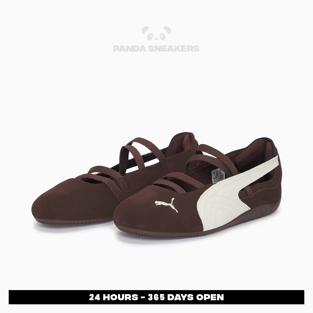 sepatu puma speedcat ballet suede cafe dark chocolate warm white casual women sneakers sepatu kasual wanita sepatu puma speedcat ballet suede cafe dark chocolate warm white casual women sneakers sepatu kasual wanita