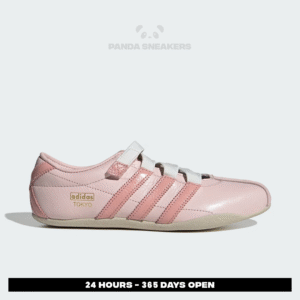 sepatu adidas tokyo mary jane sandy pink white women casual sneakers wanita sepatu kasual