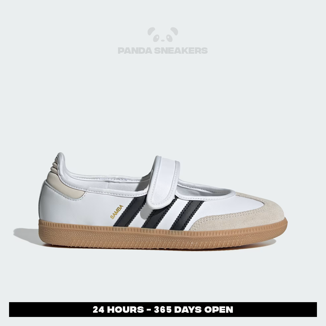 sepatu adidas samba og mary jane cloud white black sneakers authentic sepatu adidas samba og mary jane cloud white black sneakers authentic