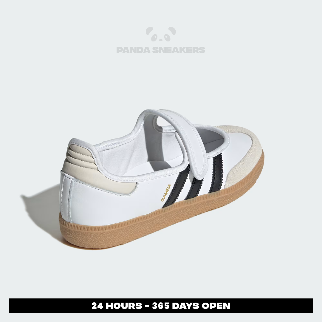 sepatu adidas samba og mary jane cloud white black sneakers authentic sepatu adidas samba og mary jane cloud white black sneakers authentic