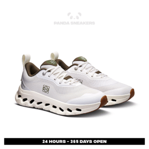 sepatu on cloudtilt 2.0 white khaki green unisex running sneakers pria wanita sepatu lari olahraga gym