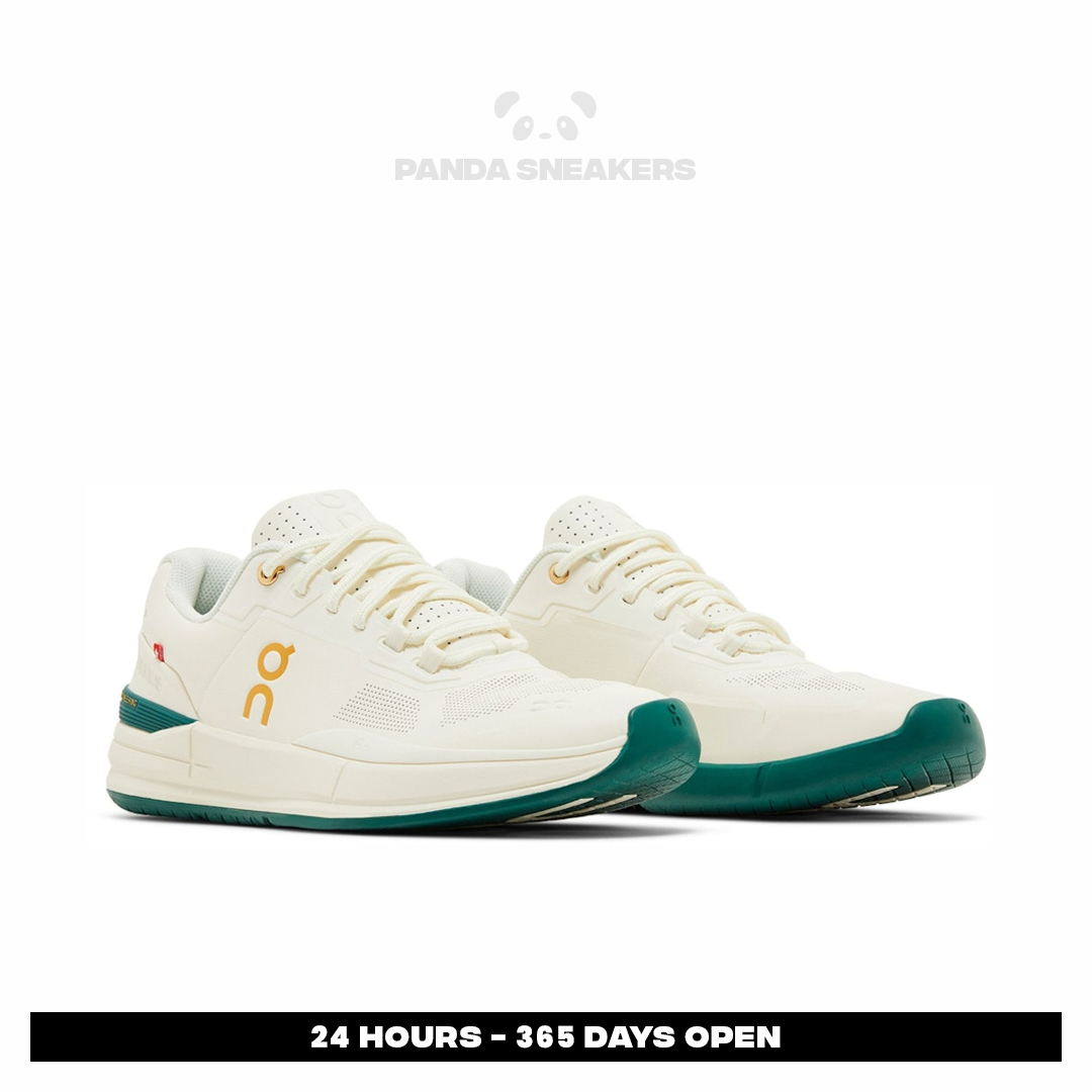 sepatu on cloud on the roger pro beams ivory evergreen unisex sport sneakers pria wanita sepatu olahraga gym padel sepatu on cloud on the roger pro beams ivory evergreen unisex sport sneakers pria wanita sepatu olahraga gym padel