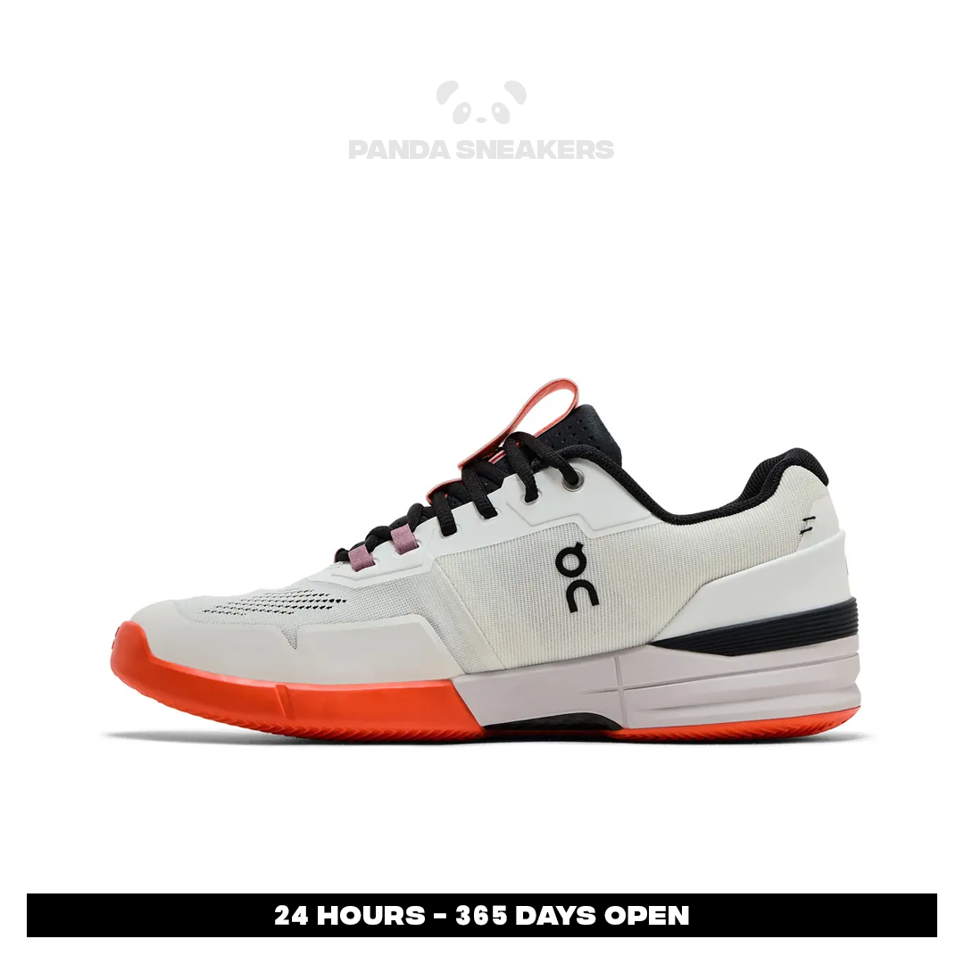 sepatu on cloud on the roger pro clay undyed white lily orange unisex sport sneakers pria wanita sepatu olahraga gym padel sepatu on cloud on the roger pro clay undyed white lily orange unisex sport sneakers pria wanita sepatu olahraga gym padel