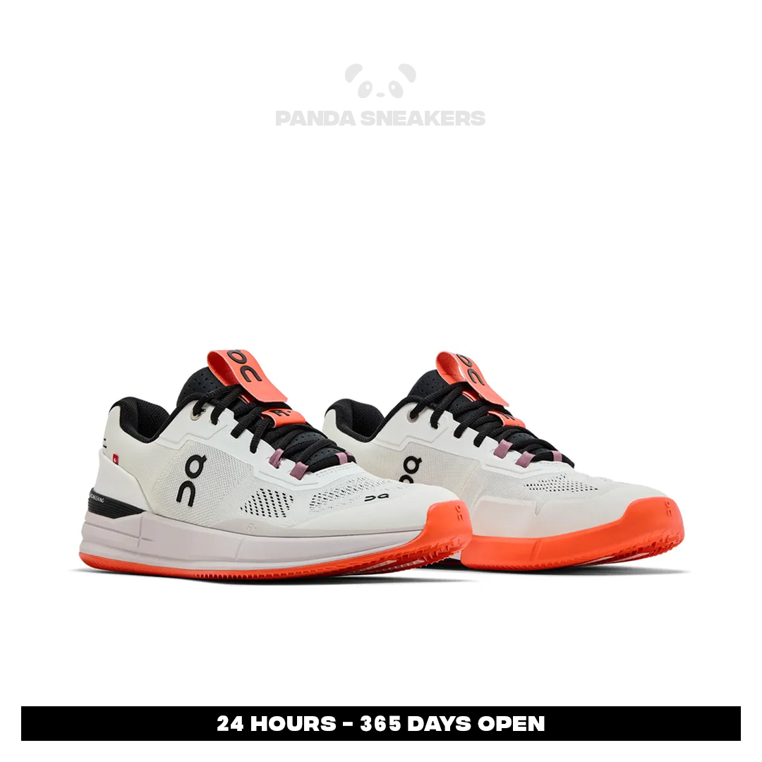 sepatu on cloud on the roger pro clay undyed white lily orange unisex sport sneakers pria wanita sepatu olahraga gym padel sepatu on cloud on the roger pro clay undyed white lily orange unisex sport sneakers pria wanita sepatu olahraga gym padel