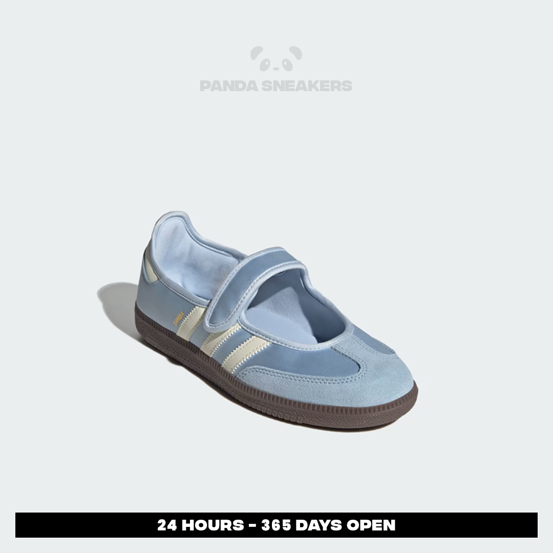 sepatu adidas samba jane crystal sky cream white blue women casual sneakers wanita sepatu kasual sepatu adidas samba jane crystal sky cream white blue women casual sneakers wanita sepatu kasual