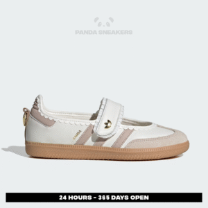sepatu adidas samba jane frill pack ruffle white cream women casual sneakers wanita sepatu kasual