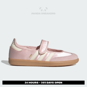sepatu adidas samba jane sandy pink cream white women casual sneakers wanita sepatu kasual