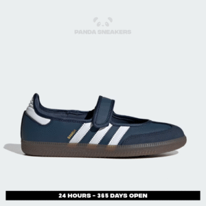 sepatu adidas samba jane women crew navy white women casual sneakers wanita sepatu kasual