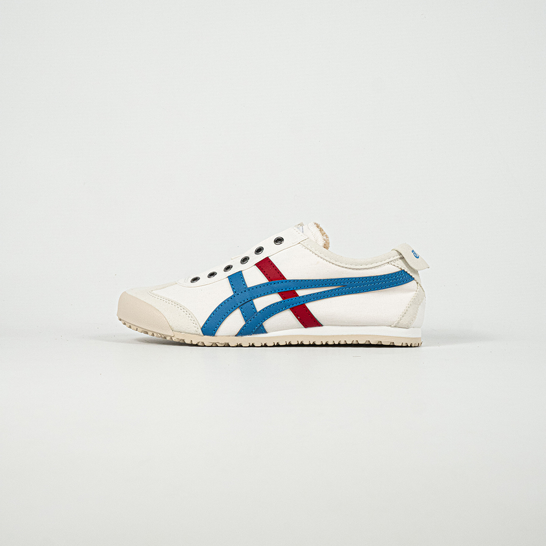 onitsuka tiger mexico 66 slip on white tri color blue red canvas 04.jpeg